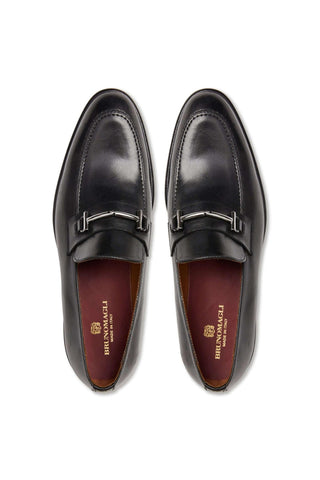 Bruno Magli Sante Leather Horse-Bit Loafer (BM1015)