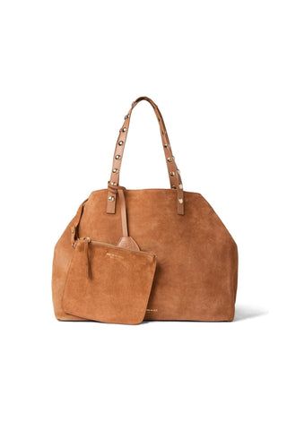 Bruno Magli Sienna Suede Tote Bag