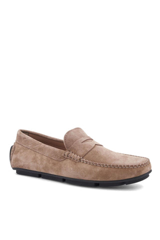 Bruno Magli Taranto Suede Moccasin Penny Driver-AmbrogioShoes