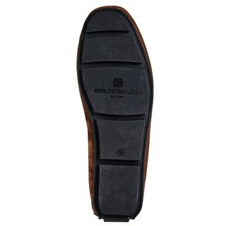 Bruno Magli Taranto Suede Moccasin Penny Driver-AmbrogioShoes