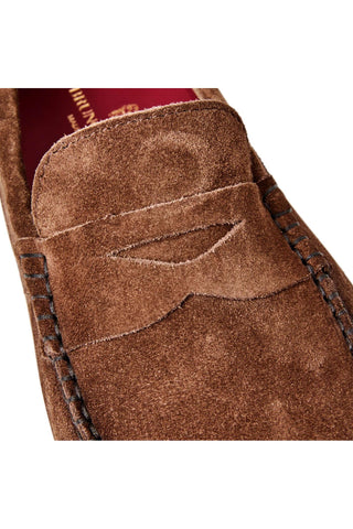 Bruno Magli Taranto Suede Moccasin Penny Driver