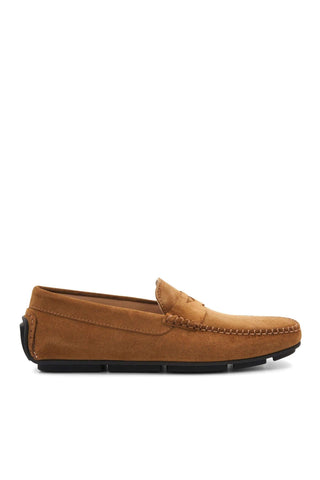 Bruno Magli Taranto Suede Moccasin Penny Driver