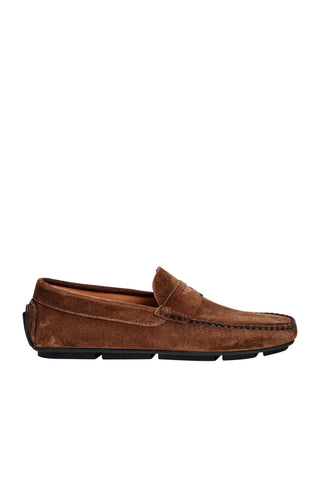 Bruno Magli Taranto Suede Moccasin Penny Driver