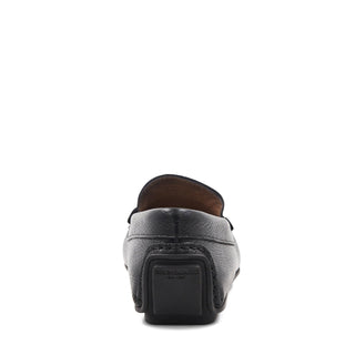 Bruno Magli Taranto Tumbled Calf-Skin Leather Moccasin Penny Driver (BM1068)-AmbrogioShoes