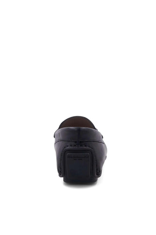 Bruno Magli Taso Leather Horse-Bit Moccasin Driver