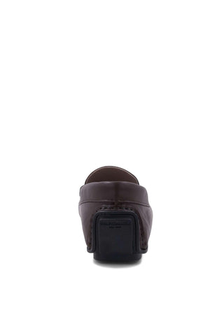 Bruno Magli Taso Leather Horse-Bit Moccasin Driver