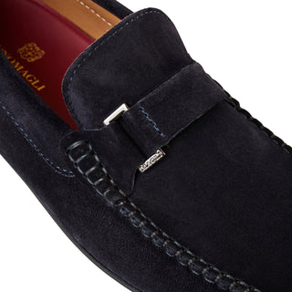 Bruno Magli Tazio Suede Leather Moccasin Driver (BM1063)-AmbrogioShoes