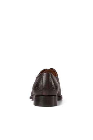 Bruno Magli Treviso Embossed Leather Oxford