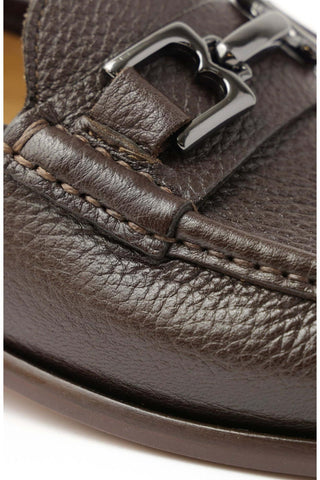 Bruno Magli Trieste Leather Horse-Bit Loafer-AmbrogioShoes