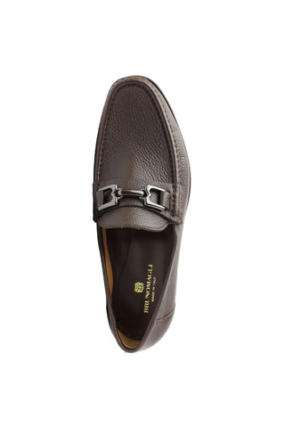 Bruno Magli Trieste Leather Horse-Bit Loafer-AmbrogioShoes