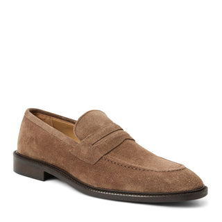 Bruno Magli Venezia Suede Leather Slip-On Penny Loafer (BM1007)-AmbrogioShoes