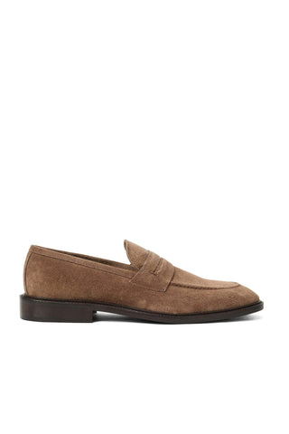 Bruno Magli Venezia Suede Slip-On Penny Loafer (BM1007)-AmbrogioShoes