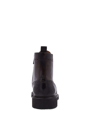 Bruno Magli Vincenzo Supple Calf-Skin Leather Wing-Tip Boot (BM1055)