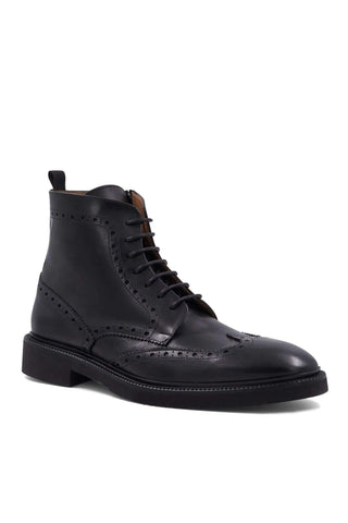 Bruno Magli Vincenzo Supple Leather Wing-Tip Boot (BM1055)