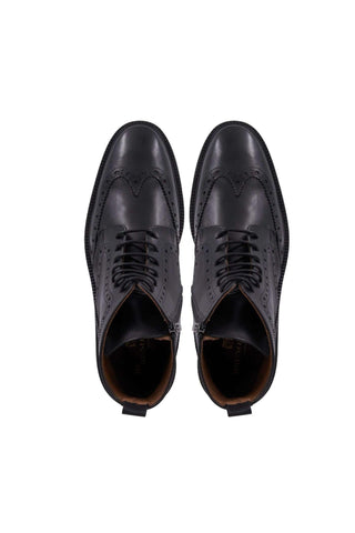 Bruno Magli Vincenzo Supple Leather Wing-Tip Boot (BM1055)