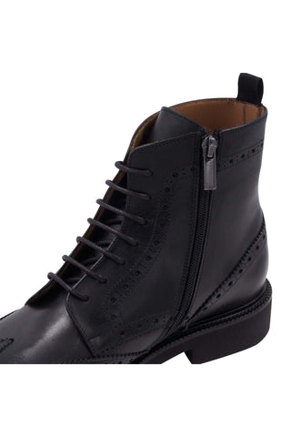 Bruno Magli Vincenzo Supple Leather Wing-Tip Boot (BM1055)