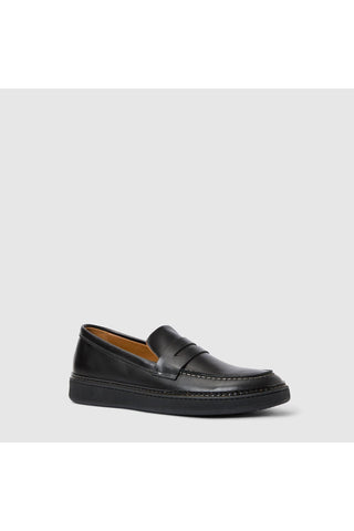Bucarest Leather Loafer-Dellamoda