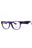 4113 - Transparent Checkered Blue/Clear demo lens