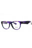 4113 - Transparent Checkered Blue/Clear demo lens