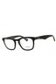 4121 - Black On Vintage Checkered/Clear demo lens