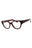 4115 - Checkered Red/Clear demo lens