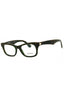 4125 - Checkered Green/clear demo lens