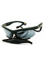 41556G - Rubber Green/Grey Mirror Black