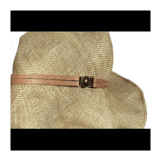 Burberry Women's Hat Jill Heritage Stamp Wicker Hat (BURHAT032)-AmbrogioShoes