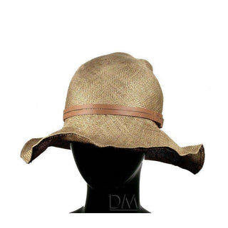 Burberry Women's Hat Jill Heritage Stamp Wicker Hat (BURHAT032)-AmbrogioShoes