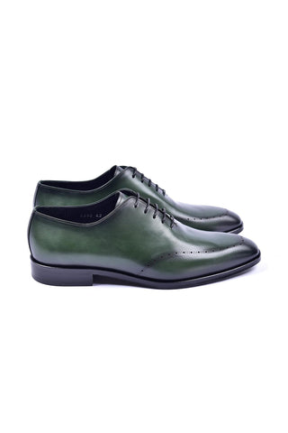 Corrente 5453 Leather Oxford - Green