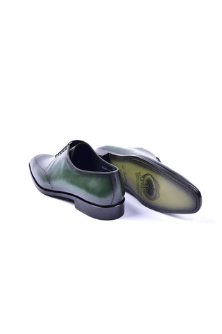 Corrente 5453 Leather Oxford - Green