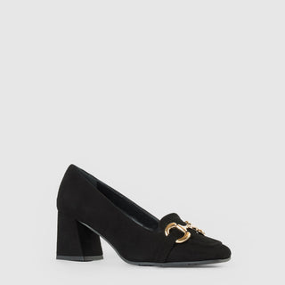 Aquatalia Claudine suede pump in Black - view 2