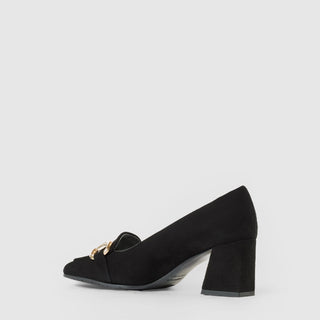 Aquatalia Claudine suede pump in Black - view 4
