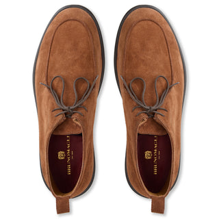 Bruno Magli Castano Classic Derby Tobacco Suede - View 3