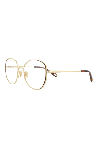 Chloé  Classic Gold/Medium Havana Eyeglasses