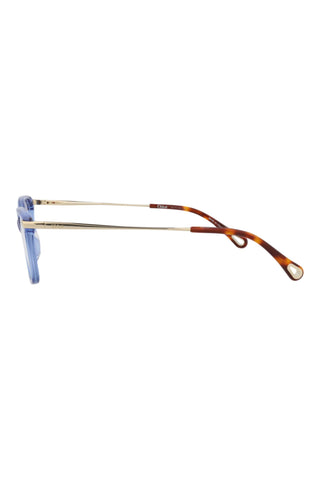 Chloé  Transparent Blue Eyeglasses