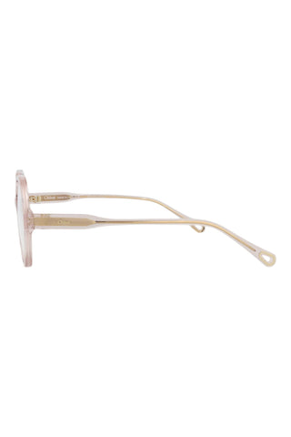 Chloé  TRANSPARENT LIGHT PINK Eyeglasses