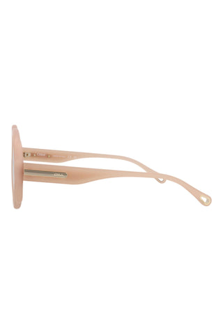 Chloé Matte Opal Nude Sunglasses