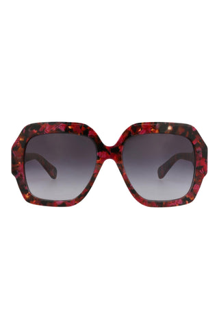 Chloé DARK ROSE PEONIES Sunglasses