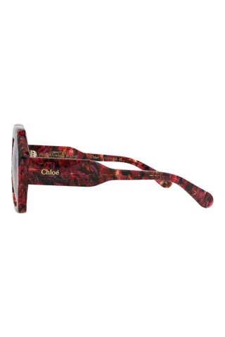 Chloé DARK ROSE PEONIES Sunglasses