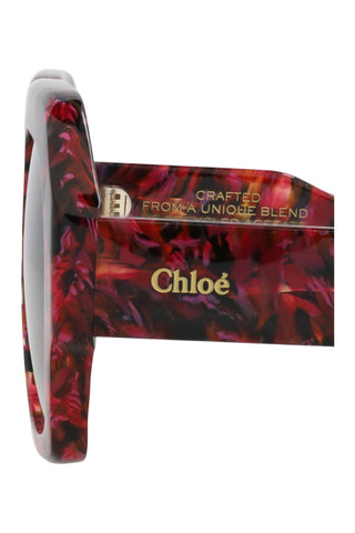 Chloé DARK ROSE PEONIES Sunglasses