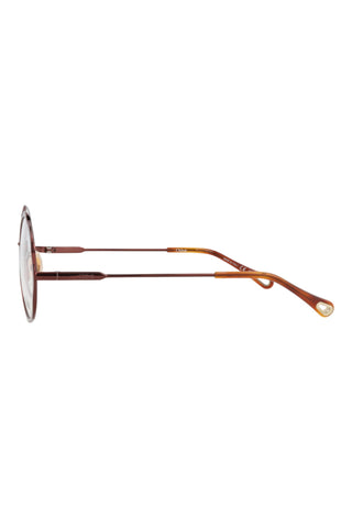 Chloé  TRANSPARENT VARNISHED BROWN Eyeglasses