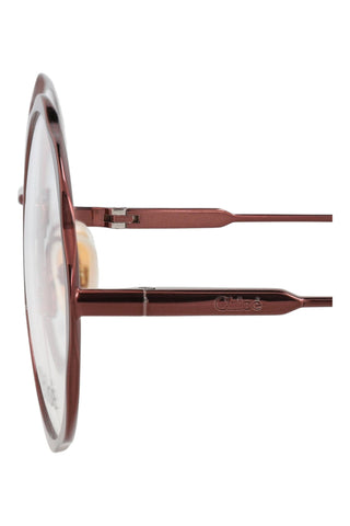 Chloé  TRANSPARENT VARNISHED BROWN Eyeglasses