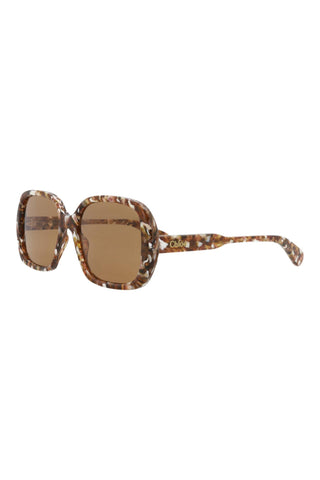Chloé MOTTLED BEIGE Sunglasses