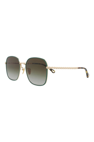 Chloé  CLASSIC GOLD/DEEP PETROL Sunglasses