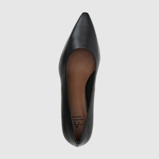 Aquatalia Chloe leather pump in Black - view 3