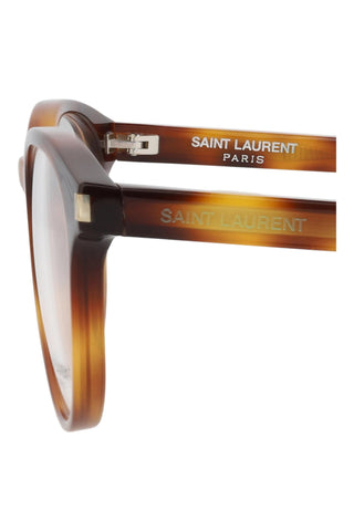 Saint Laurent  Light Havana Eyeglasses