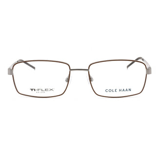 COLE HAAN CH4013 Eyeglasses Brown / Clear Lens-AmbrogioShoes