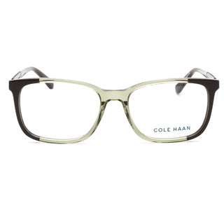 COLE HAAN CH4044 Eyeglasses Olive Crystal / Clear demo lens-AmbrogioShoes