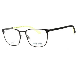 COLE HAAN CH4505 Eyeglasses Black/Clear demo lens Unisex-AmbrogioShoes